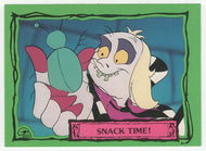 Snack Time! - Beetlejuice - 1990 Dart Flipcards # 14 - Mint