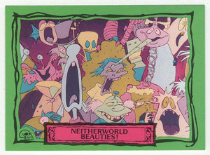 Neitherworld Beauties! - Beetlejuice - 1990 Dart Flipcards # 30 - Mint