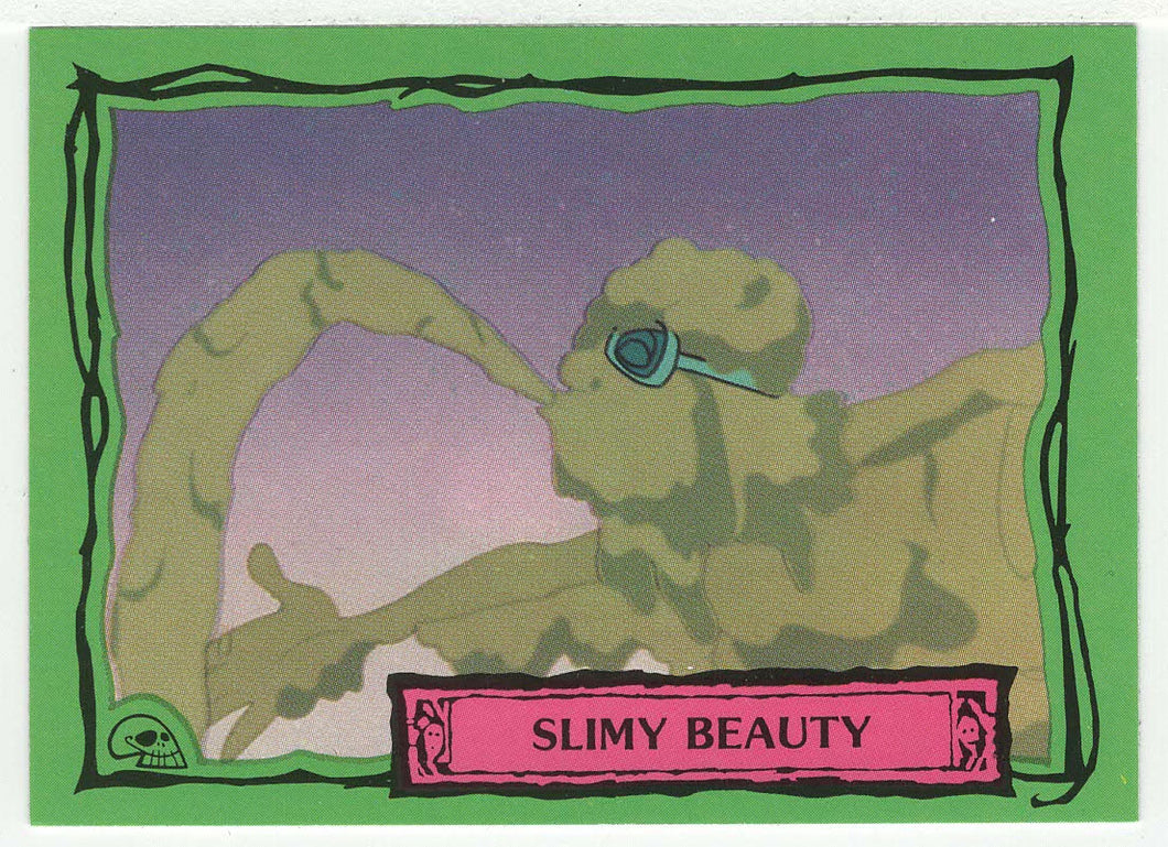 Slimy Beauty - Beetlejuice - 1990 Dart Flipcards # 31 - Mint