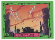 Spooky Sunset - Beetlejuice - 1990 Dart Flipcards # 41 - Mint