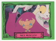 Nice Muscles! - Beetlejuice - 1990 Dart Flipcards # 48 - Mint