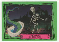 The Thing in the Tub - Beetlejuice - 1990 Dart Flipcards # 58 - Mint