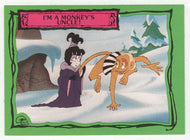 I'm a Monkey's Uncle! - Beetlejuice - 1990 Dart Flipcards # 80 - Mint