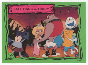 Tall, Dark & Hairy - Beetlejuice - 1990 Dart Flipcards # 90 - Mint