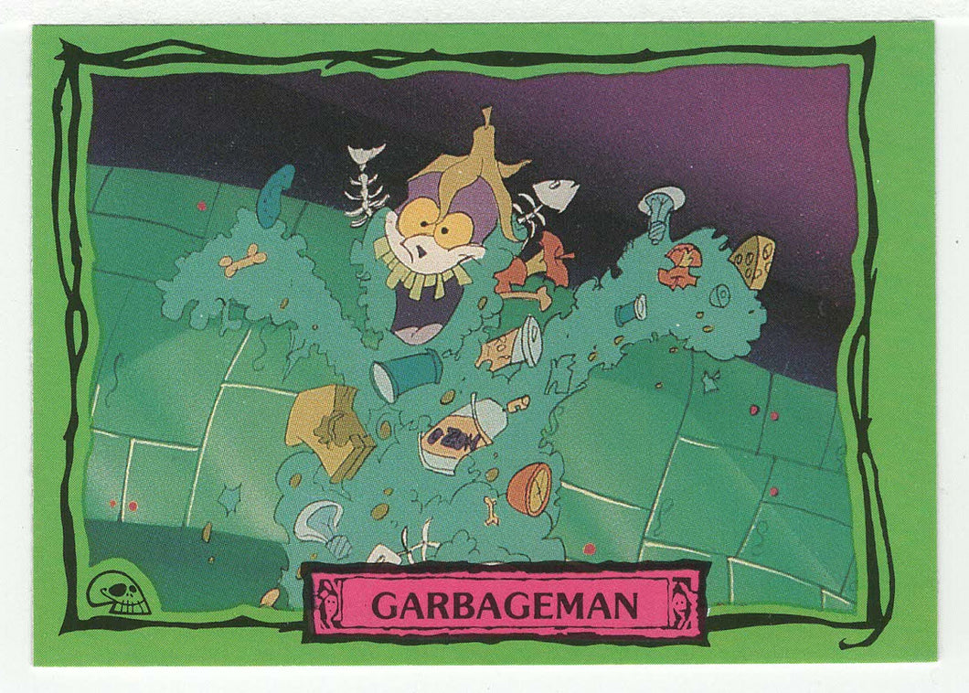 Garbageman - Beetlejuice - 1990 Dart Flipcards # 98 - Mint