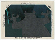 Glow-in-The-Dark Stickers 14 - Beetlejuice - 1990 Dart Flipcards # 14 - Mint