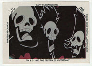 Glow-in-The-Dark Stickers 17 - Beetlejuice - 1990 Dart Flipcards # 17 - Mint