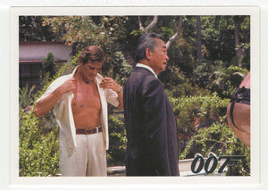 James Bond Poses as Francisco Scaramanga (Trading Card) James Bond - Dangerous Liaisons - 2005 Rittenhouse Archives # 56 - Mint