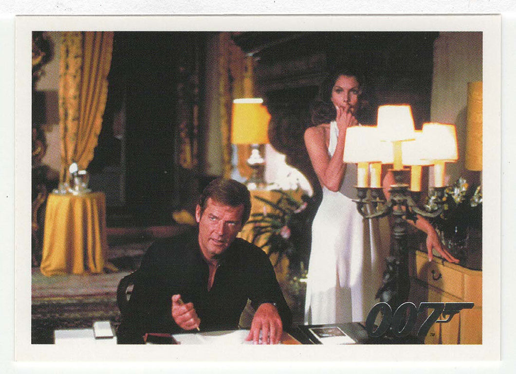 James Bond with Dr. Holly Goodhead (Trading Card) James Bond - Dangerous Liaisons - 2005 Rittenhouse Archives # 64 - Mint