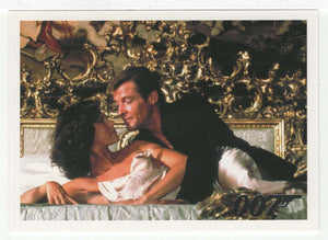 James Bond seduces Corinne Dufour (Trading Card) James Bond - Dangerous Liaisons - 2005 Rittenhouse Archives # 66 - Mint