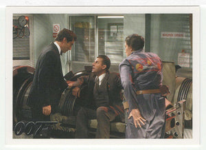 James Bond and General Georgi Koskov (Trading Card) James Bond - Dangerous Liaisons - 2005 Rittenhouse Archives # 80 - Mint