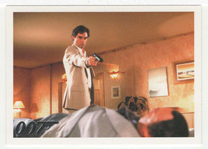 James Bond Shoots and Appears to Kill General Pushkin (Trading Card) James Bond - Dangerous Liaisons - 2005 Rittenhouse Archives # 82 - Mint