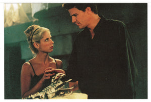 Buffy and Angel (Trading Card) Buffy The Vampire Slayer - Photo Cards - 1999 Inkworks # 17 - Mint