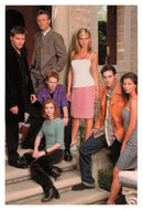 Cast Group on School Steps (Trading Card) Buffy The Vampire Slayer - Photo Cards - 1999 Inkworks # 18 - Mint