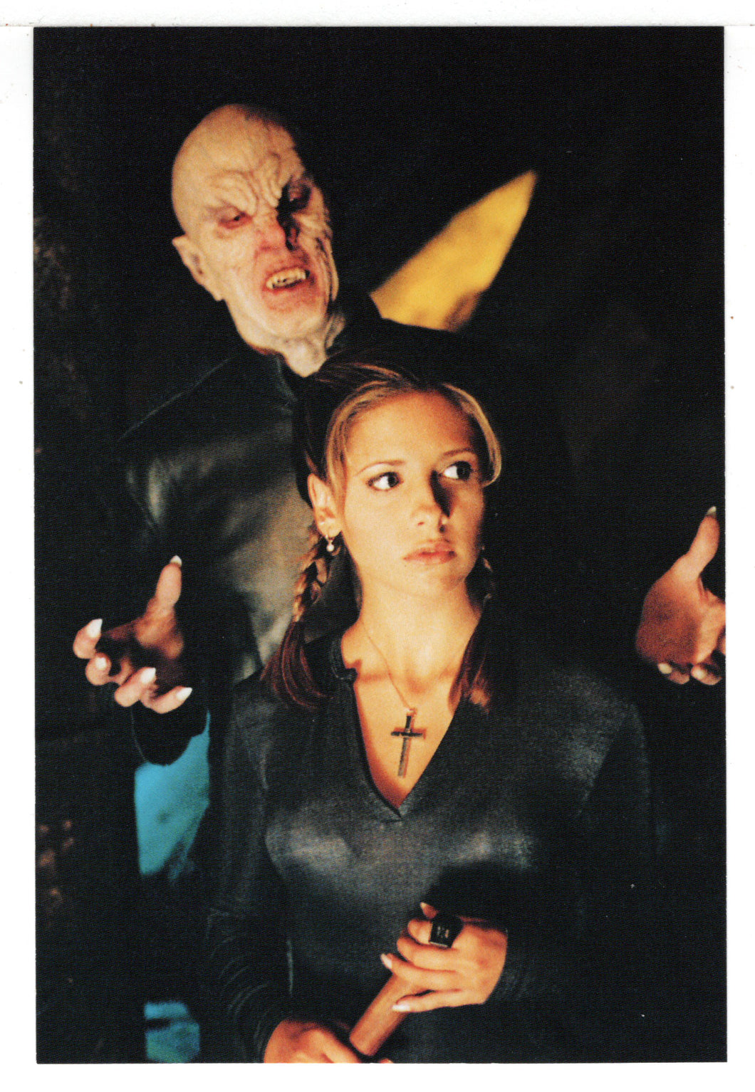The Master and Buffy (Trading Card) Buffy The Vampire Slayer - Photo Cards - 1999 Inkworks # 20 - Mint