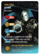 Challenge - Black Knight (Trading Card) - Star Trek The Card Game - 1996 Skybox - Mint