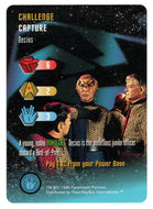 Challenge - Decius (Trading Card) - Star Trek The Card Game - 1996 Skybox - Mint