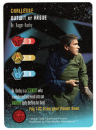 Challenge - Dr. Roger Korby (Trading Card) - Star Trek The Card Game - 1996 Skybox - Mint