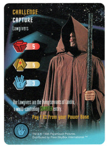 Challenge - Lawgivers (Trading Card) - Star Trek The Card Game - 1996 Skybox - Mint