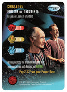 Challenge - Organian Council of Elders (Trading Card) - Star Trek The Card Game - 1996 Skybox - Mint