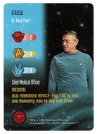 Crew - Dr Mark Piper (Trading Card) - Star Trek The Card Game - 1996 Skybox - Mint