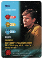 Crew - Lieutenant Latimer (Trading Card) - Star Trek The Card Game - 1996 Skybox - Mint