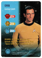 Crew - Lieutenant Spinelli (Trading Card) - Star Trek The Card Game - 1996 Skybox - Mint