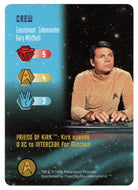 Crew - Lieutenant Commander Gary Mitchell (Trading Card) - Star Trek The Card Game - 1996 Skybox - Mint