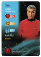 Crew - Lieutenant Commander Giotto (Trading Card) - Star Trek The Card Game - 1996 Skybox - Mint