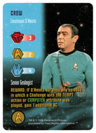 Crew - Lieutenant D'Amato (Trading Card) - Star Trek The Card Game - 1996 Skybox - Mint