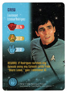 Crew - Lieutenant Esteban Rodriguez (Trading Card) - Star Trek The Card Game - 1996 Skybox - Mint