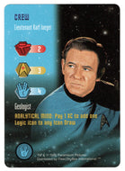 Crew - Lieutenant Karl Jaeger (Trading Card) - Star Trek The Card Game - 1996 Skybox - Mint