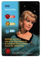 Crew - Yeoman Tina Lawton (Trading Card) - Star Trek The Card Game - 1996 Skybox - Mint