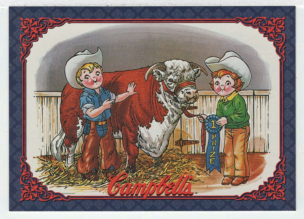 Campbell Kids 1986 - The Campbell's Collection - 1995 Collect-a-Card # 28 Mint