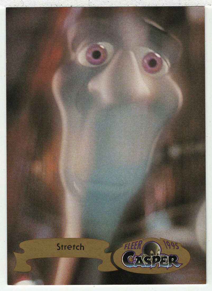 Stretch (Trading Card) Casper The Friendly Ghost - 1995 Fleer # 4 - Mint