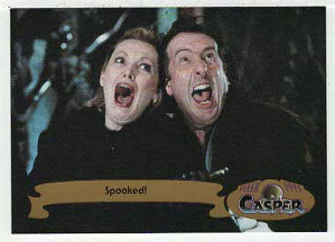 Spooked! (Trading Card) Casper The Friendly Ghost - 1995 Fleer # 12 (13) - Mint