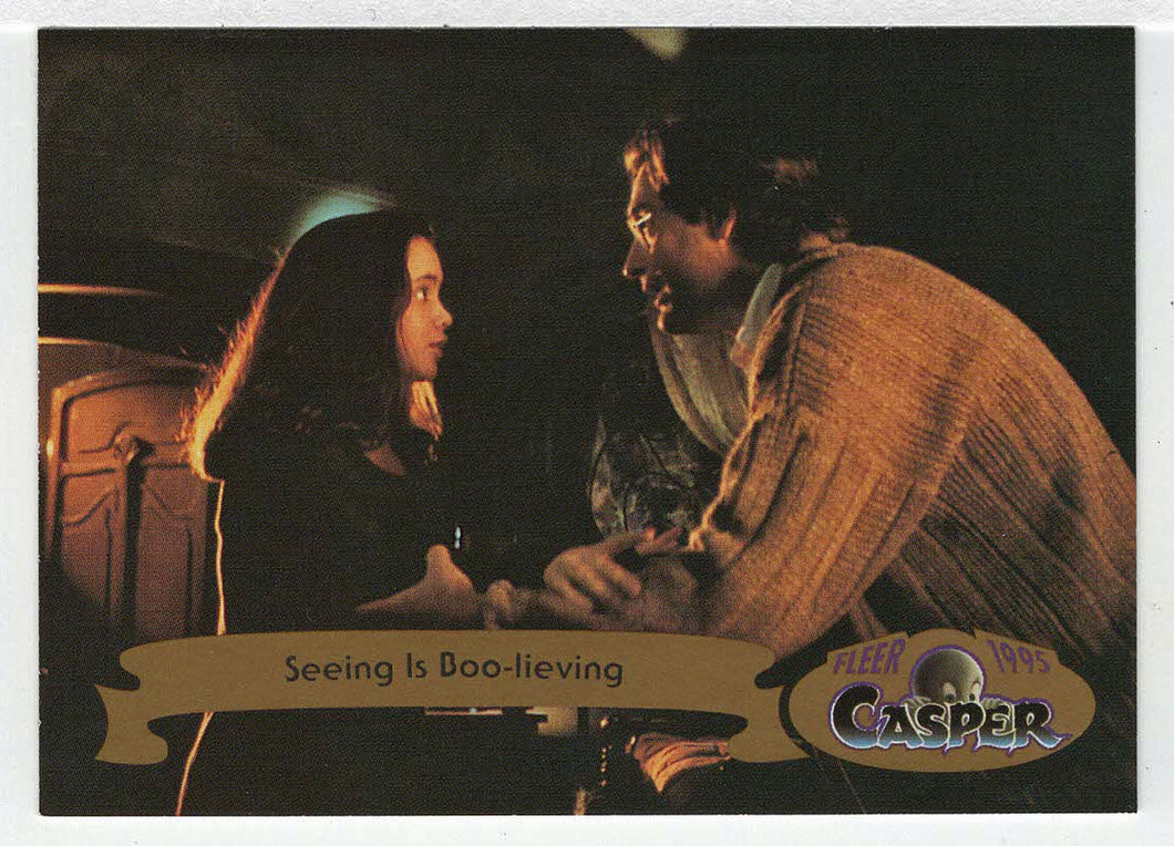 Seeing Is Boo-lieving (Trading Card) Casper The Friendly Ghost - 1995 Fleer # 23 - Mint