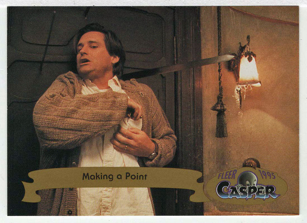 Making a Point (Trading Card) Casper The Friendly Ghost - 1995 Fleer # 33 - Mint