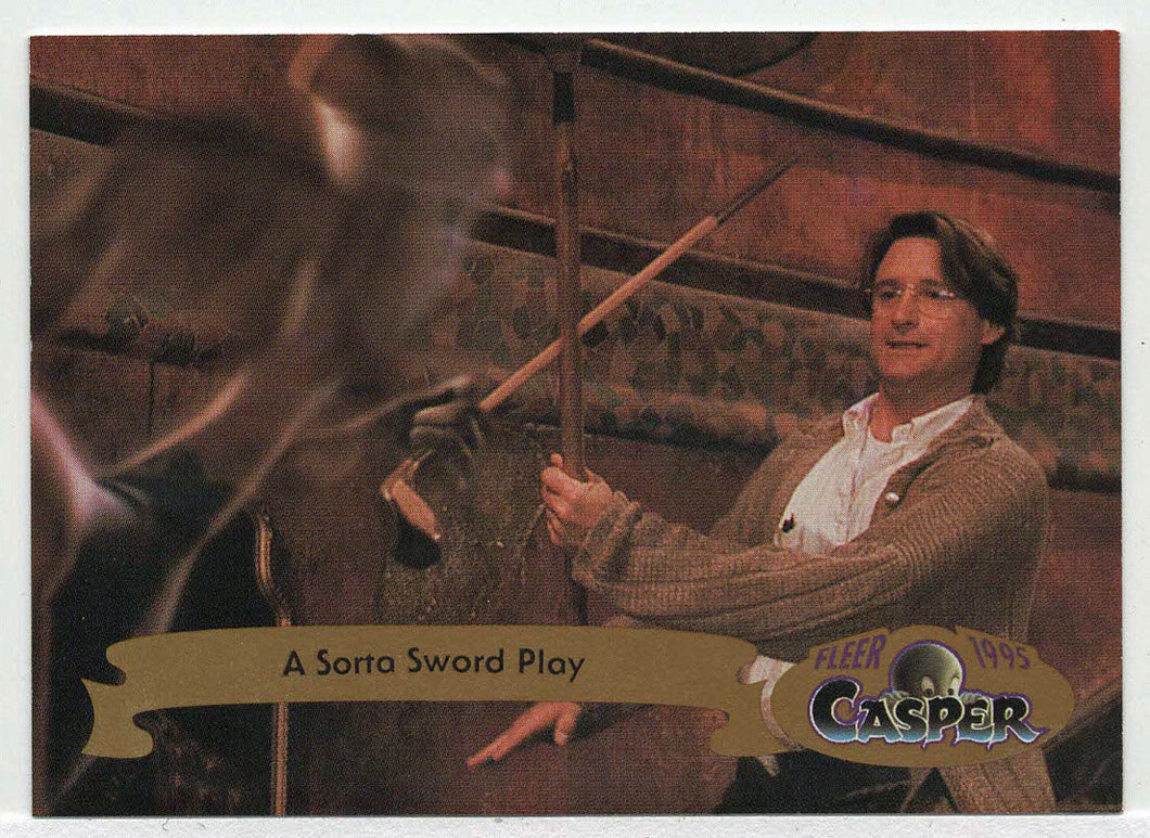 A Sorta Sword Play (Trading Card) Casper The Friendly Ghost - 1995 Fleer # 35 - Mint