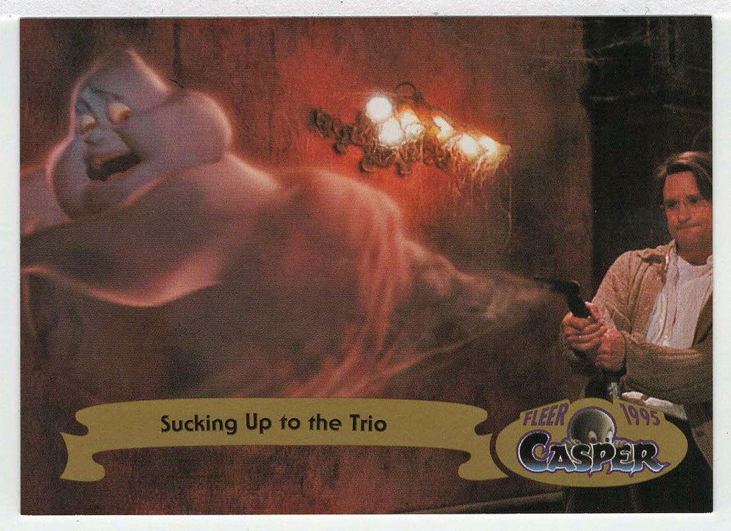 Sucking Up to the Trio (Trading Card) Casper The Friendly Ghost - 1995 Fleer # 38 - Mint