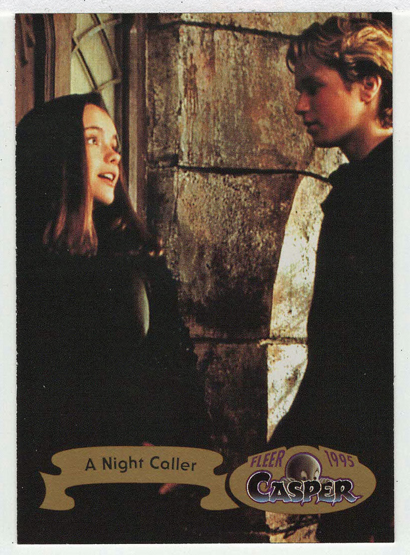 A Night Caller (Trading Card) Casper The Friendly Ghost - 1995 Fleer # 64 - Mint