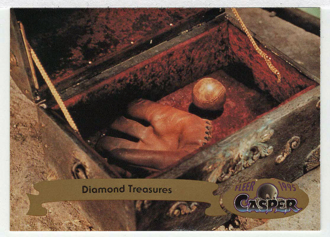 Diamond Treasures (Trading Card) Casper The Friendly Ghost - 1995 Fleer # 109 - Mint