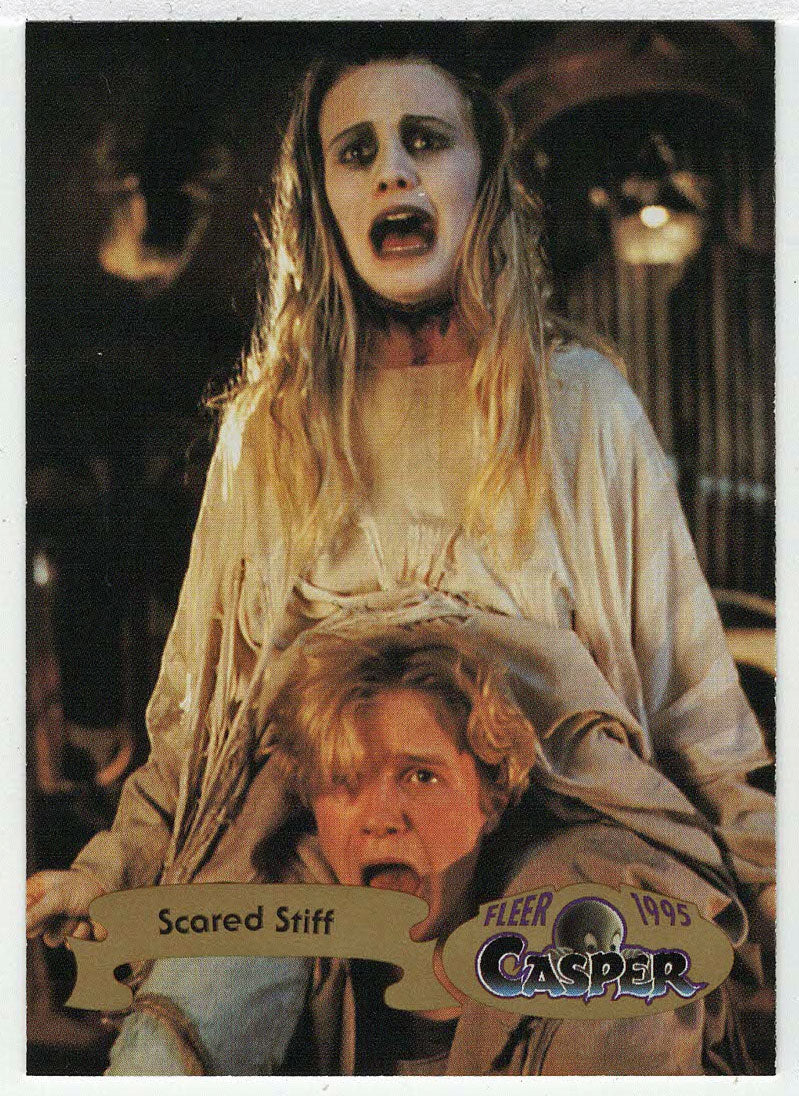 Scared Stiff (Trading Card) Casper The Friendly Ghost - 1995 Fleer # 115 - Mint