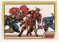 Avengers 'Complete' - 1963-Present - Promo - 5 Heroes (Trading Card) 2006 Rittenhouse Archives # P1 - Mint
