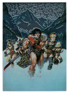 Savage Sword # 179 - Artist: Earl Norem (Trading Card) - Conan III All Chromium - 1995 Comic Images # 10 - Mint