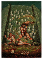 Savage Sword # 182 - Artist: Ovi Hondru (Trading Card) - Conan III All Chromium - 1995 Comic Images # 11 - Mint
