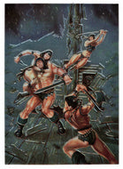 Savage Sword # 199 - Artist: Ovi Hondru (Trading Card) - Conan III All Chromium - 1995 Comic Images # 27 - Mint