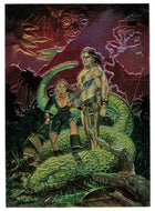 Savage Sword # 215 - Artist: Tim Conrad (Trading Card) - Conan III All Chromium - 1995 Comic Images # 41 - Mint