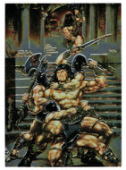 Savage Sword # 228 - Artist: Leo Liebelman (Trading Card) - Conan III All Chromium - 1995 Comic Images # 55 - Mint