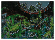 The Gator Onslaught - Artist: Ernie Chan (Trading Card) - Conan III All Chromium - 1995 Comic Images # 65 - Mint